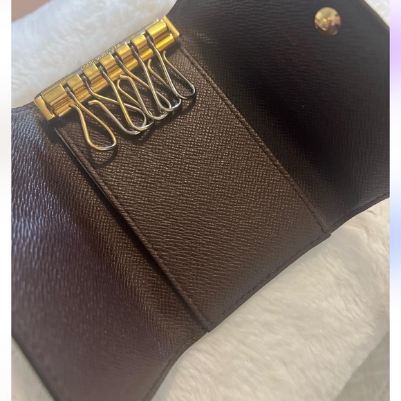 Louis Vuitton damier Ebene 6 key holder cles pouch - Picture 6 of 6